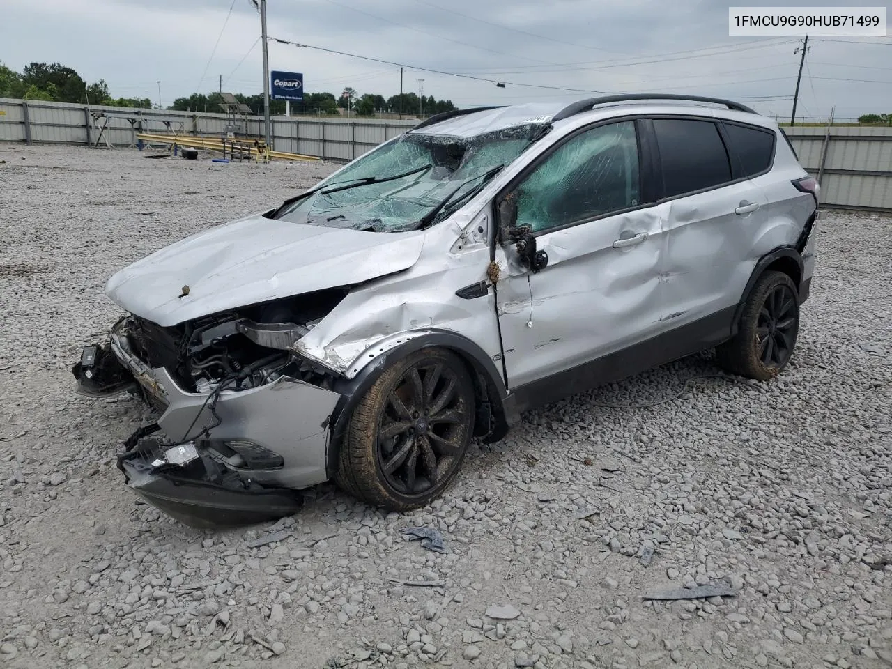 2017 Ford Escape Se VIN: 1FMCU9G90HUB71499 Lot: 54046304