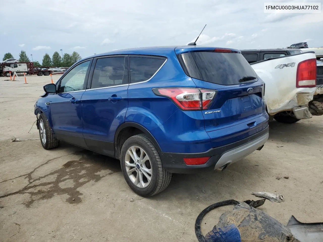 2017 Ford Escape Se VIN: 1FMCU0GD3HUA77102 Lot: 54799234