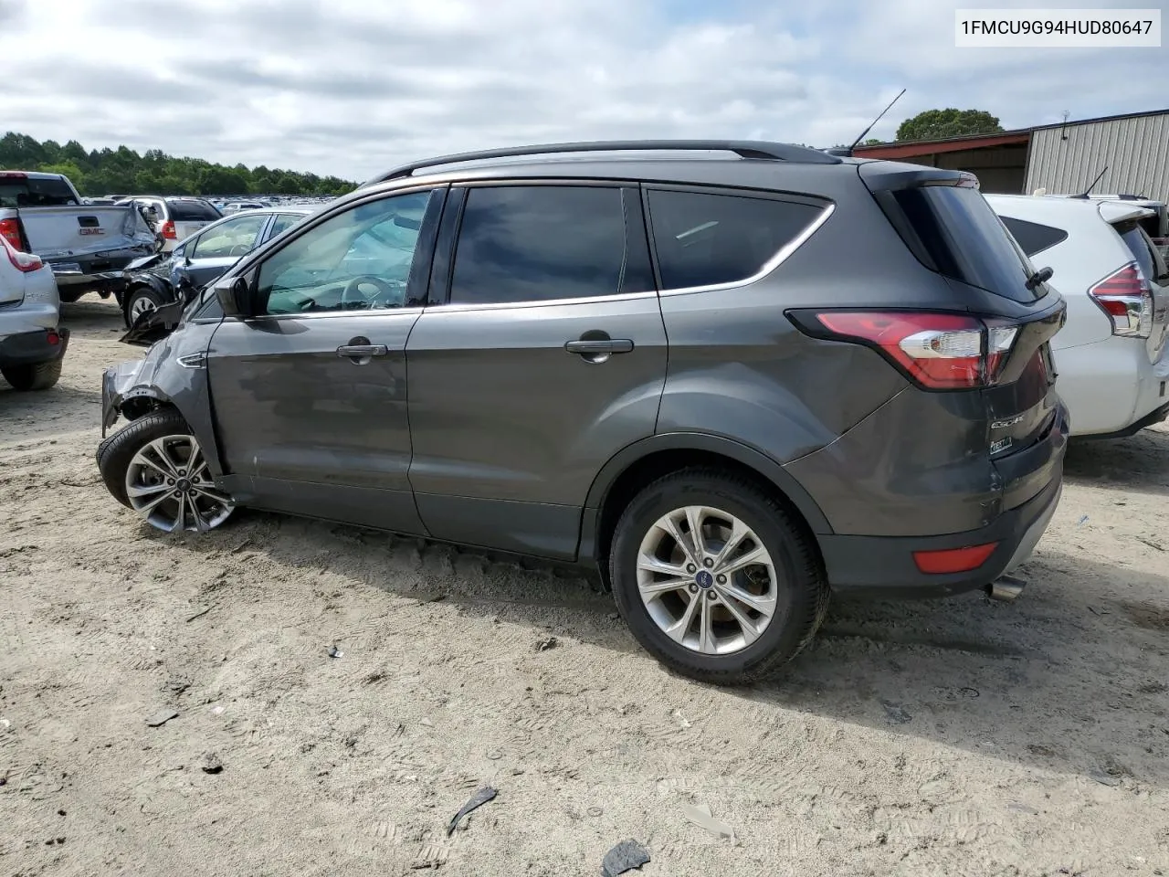 2017 Ford Escape Se VIN: 1FMCU9G94HUD80647 Lot: 55390114