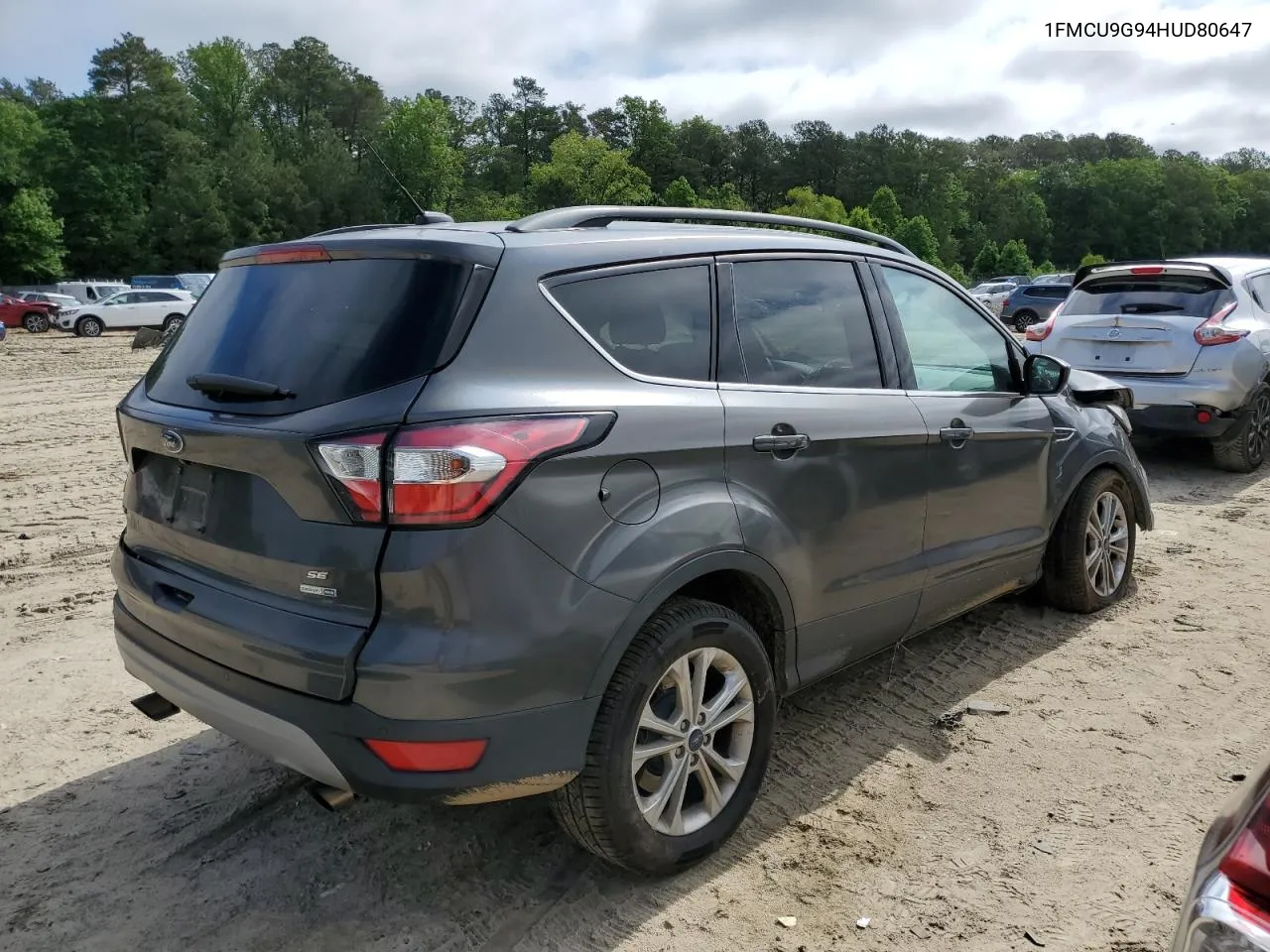 2017 Ford Escape Se VIN: 1FMCU9G94HUD80647 Lot: 55390114