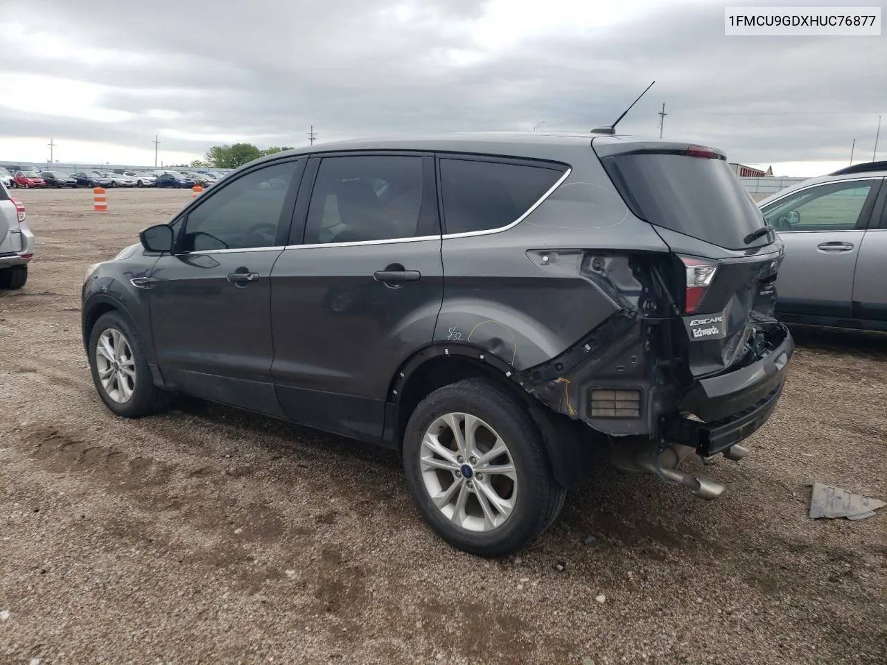 2017 Ford Escape Se VIN: 1FMCU9GDXHUC76877 Lot: 55541684