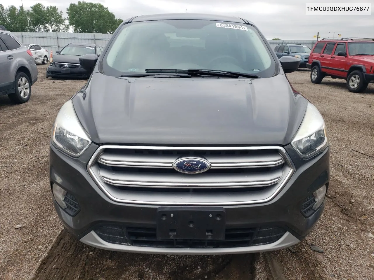 2017 Ford Escape Se VIN: 1FMCU9GDXHUC76877 Lot: 55541684