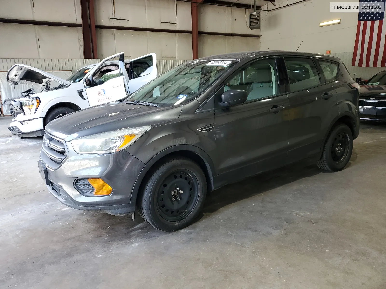 2017 Ford Escape S VIN: 1FMCU0F78HUC10500 Lot: 55947224