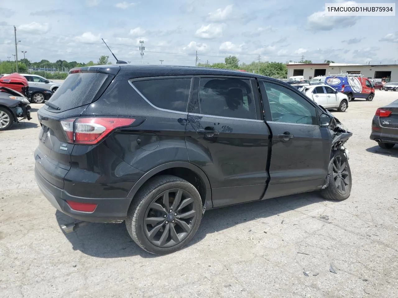 2017 Ford Escape Se VIN: 1FMCU0GD1HUB75934 Lot: 56339834