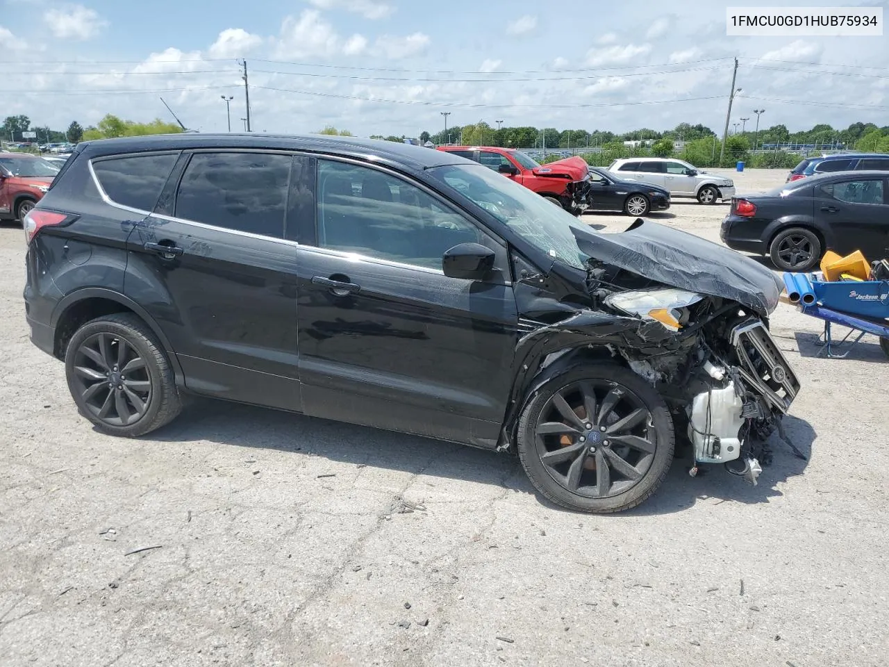 2017 Ford Escape Se VIN: 1FMCU0GD1HUB75934 Lot: 56339834