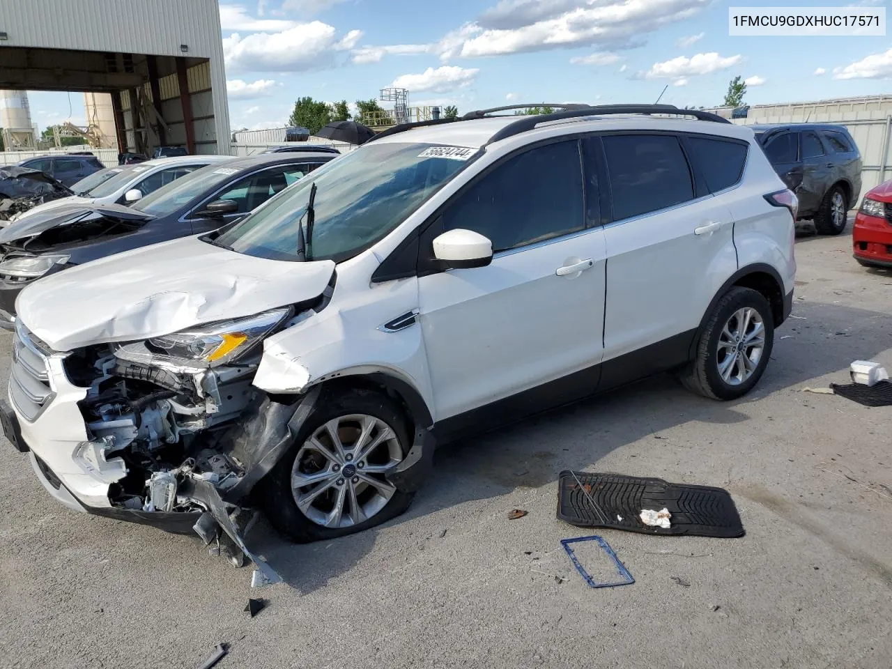 2017 Ford Escape Se VIN: 1FMCU9GDXHUC17571 Lot: 56624744