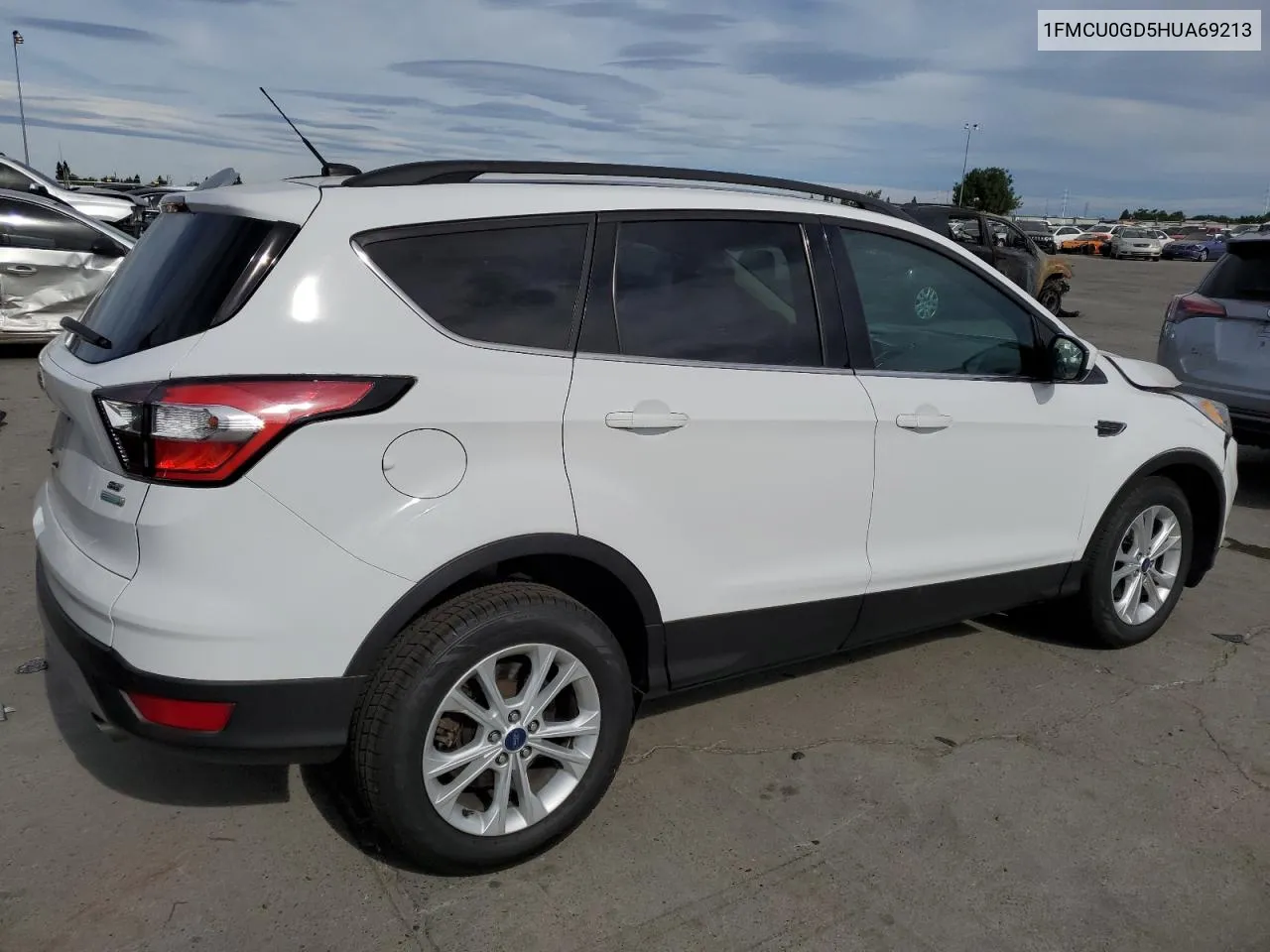 2017 Ford Escape Se VIN: 1FMCU0GD5HUA69213 Lot: 57145484