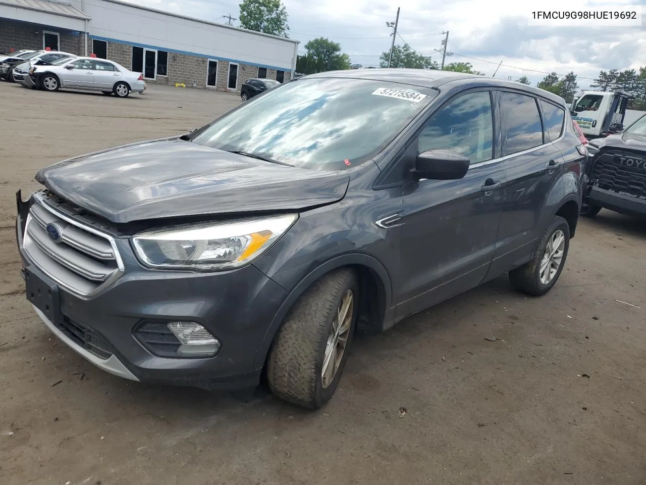 2017 Ford Escape Se VIN: 1FMCU9G98HUE19692 Lot: 57275584