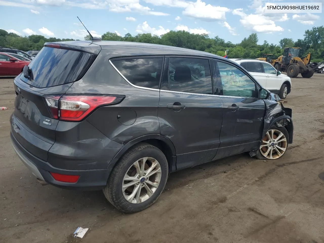 2017 Ford Escape Se VIN: 1FMCU9G98HUE19692 Lot: 57275584