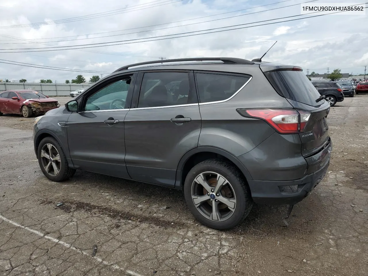 2017 Ford Escape Se VIN: 1FMCU9GDXHUA86562 Lot: 57327854