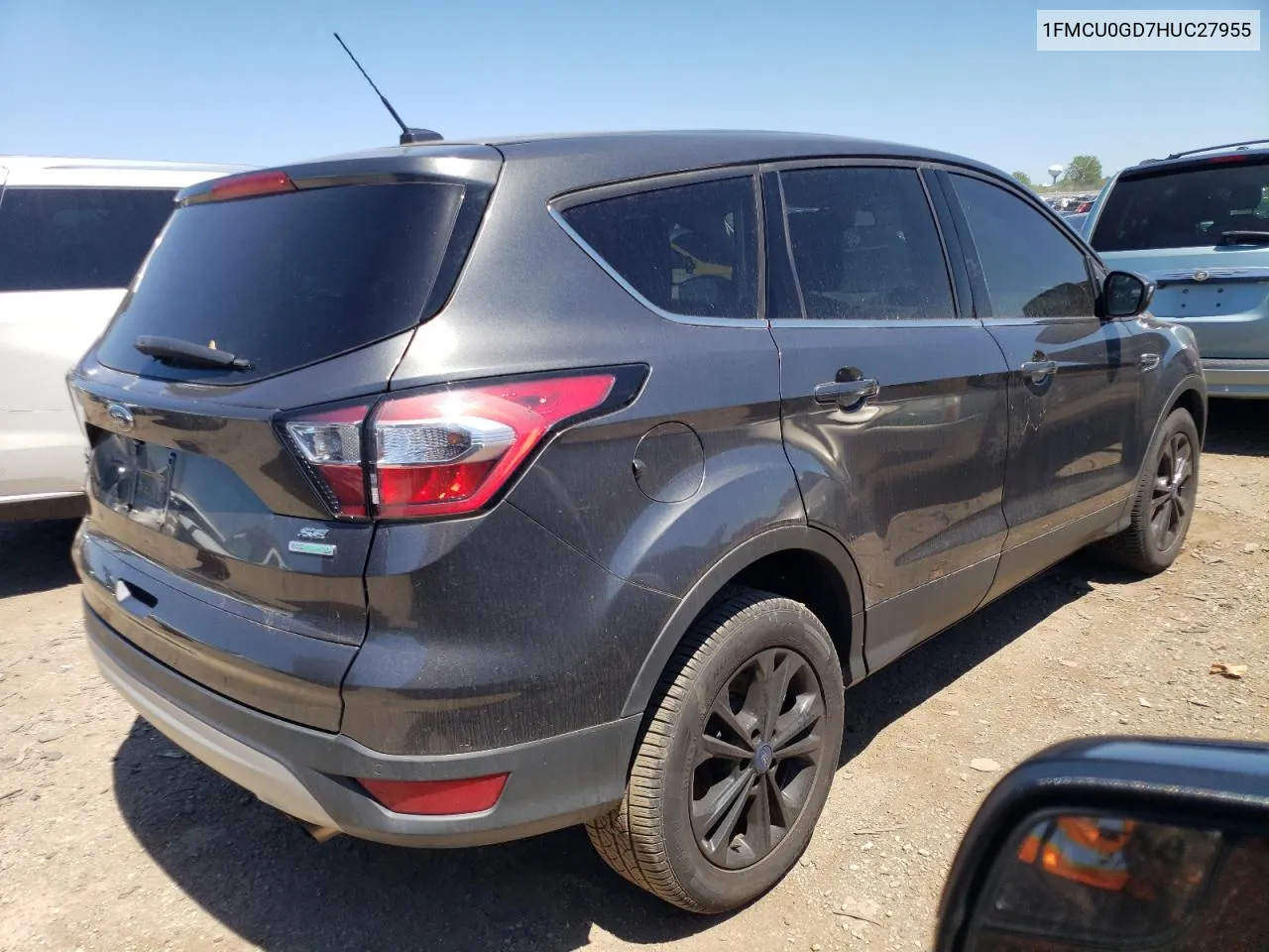 1FMCU0GD7HUC27955 2017 Ford Escape Se