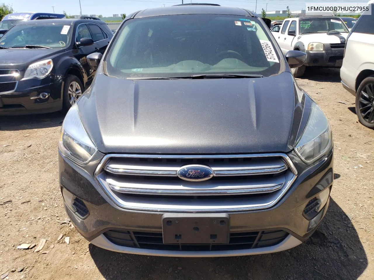 1FMCU0GD7HUC27955 2017 Ford Escape Se