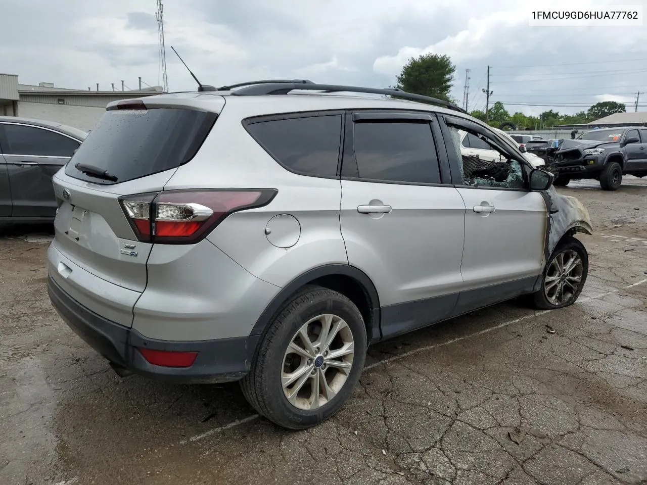 2017 Ford Escape Se VIN: 1FMCU9GD6HUA77762 Lot: 57838794