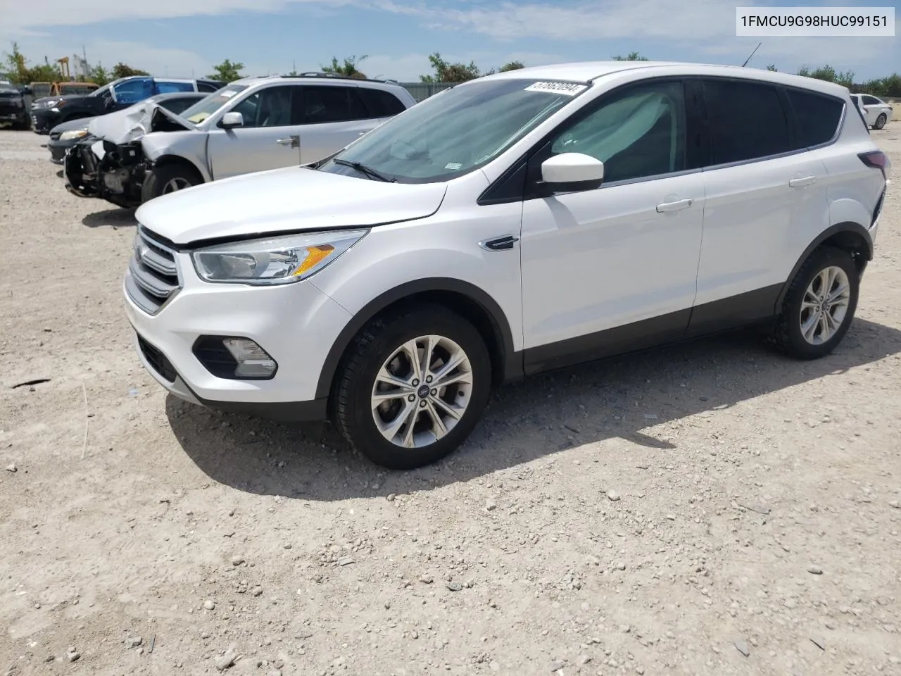 2017 Ford Escape Se VIN: 1FMCU9G98HUC99151 Lot: 57862094