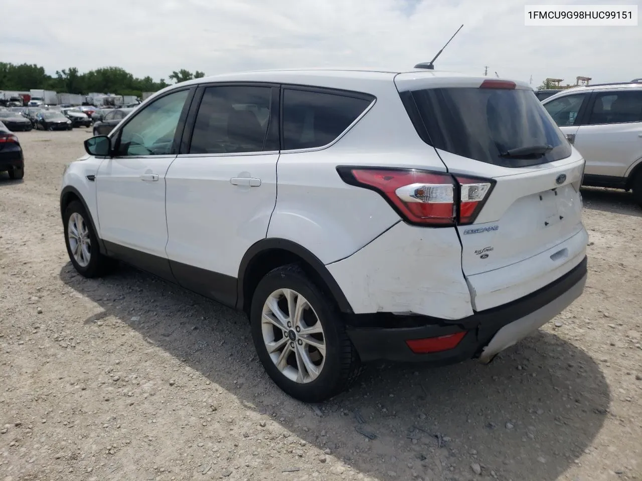 2017 Ford Escape Se VIN: 1FMCU9G98HUC99151 Lot: 57862094