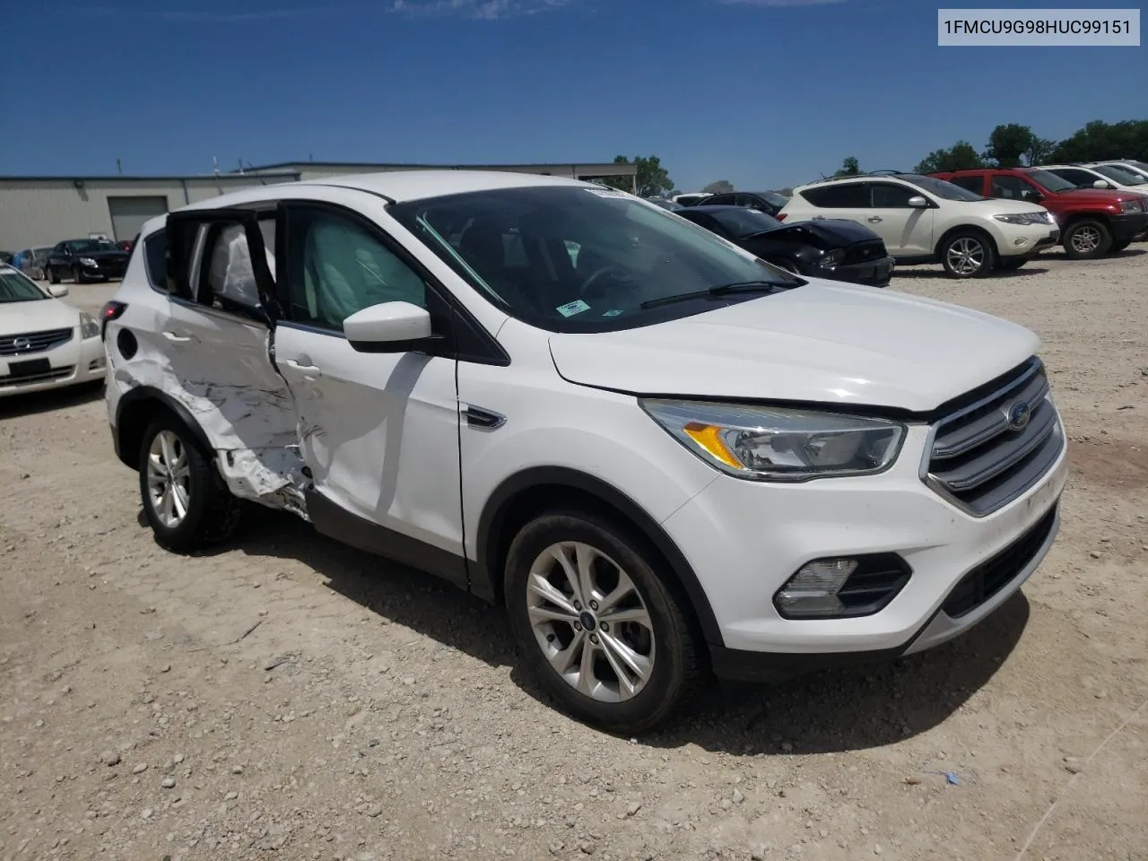 2017 Ford Escape Se VIN: 1FMCU9G98HUC99151 Lot: 57862094