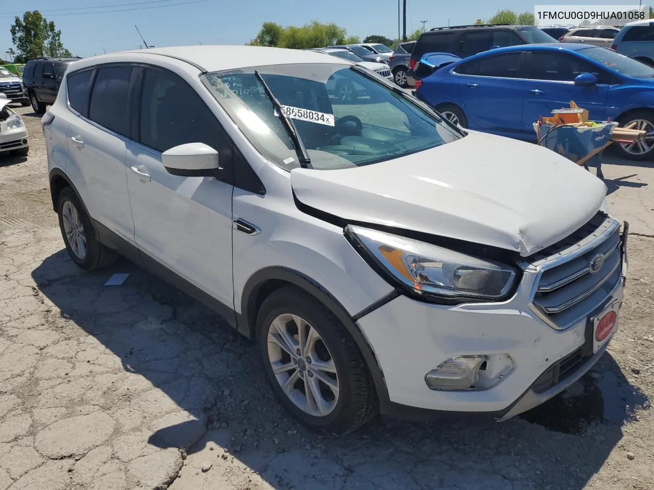 1FMCU0GD9HUA01058 2017 Ford Escape Se