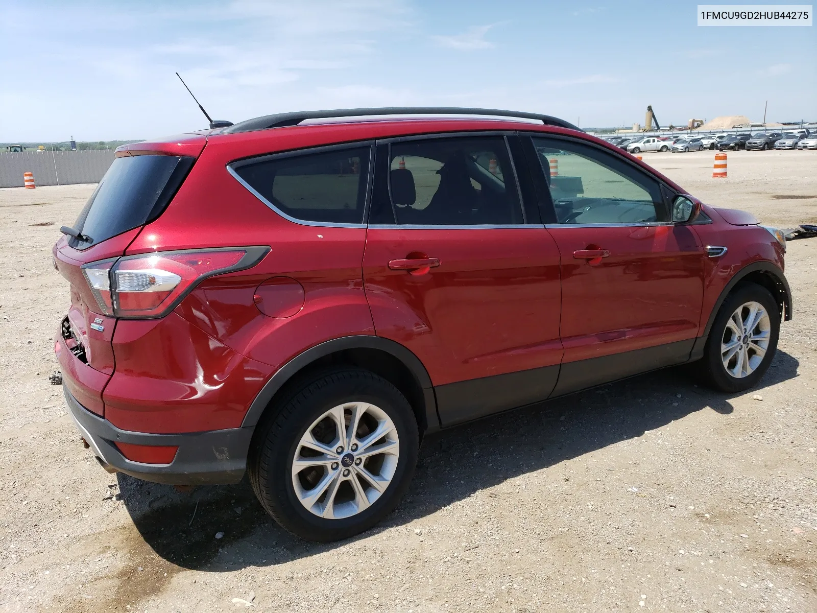 2017 Ford Escape Se VIN: 1FMCU9GD2HUB44275 Lot: 58985474