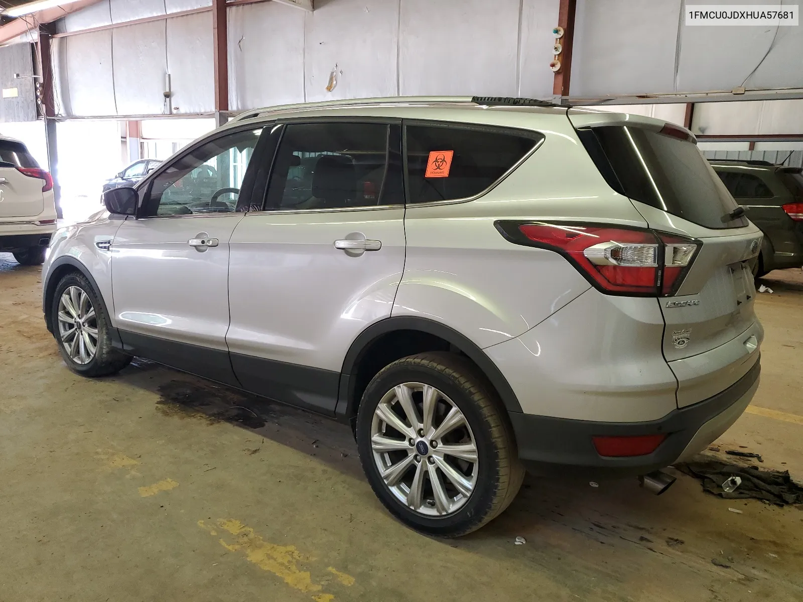 1FMCU0JDXHUA57681 2017 Ford Escape Titanium