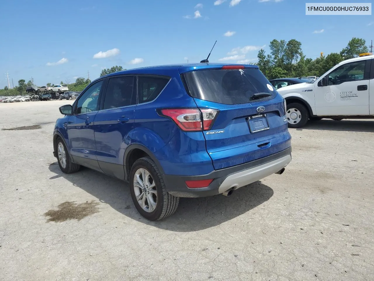 2017 Ford Escape Se VIN: 1FMCU0GD0HUC76933 Lot: 59347024