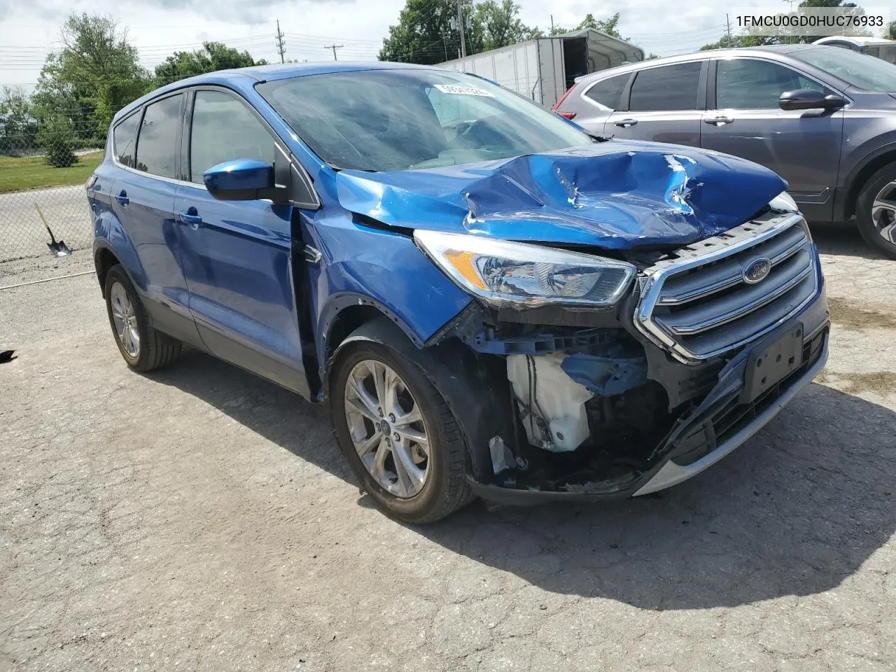 2017 Ford Escape Se VIN: 1FMCU0GD0HUC76933 Lot: 59347024