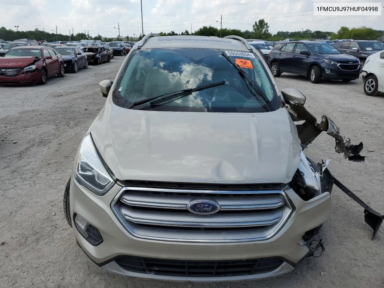 1FMCU9J97HUF04998 2017 Ford Escape Titanium