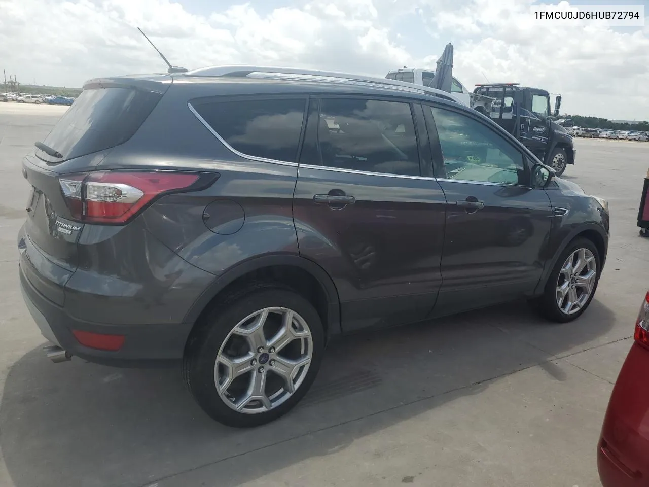 2017 Ford Escape Titanium VIN: 1FMCU0JD6HUB72794 Lot: 59569444