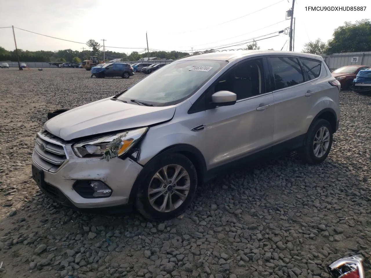 2017 Ford Escape Se VIN: 1FMCU9GDXHUD85887 Lot: 59634744