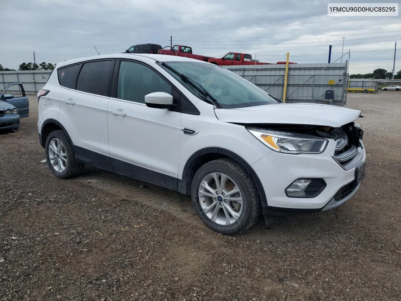 2017 Ford Escape Se VIN: 1FMCU9GD0HUC85295 Lot: 60925584