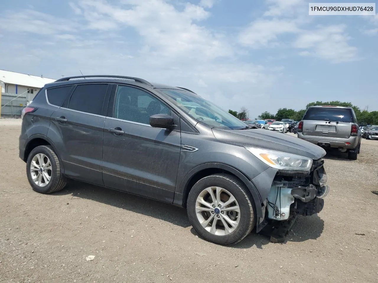 2017 Ford Escape Se VIN: 1FMCU9GDXHUD76428 Lot: 61237334