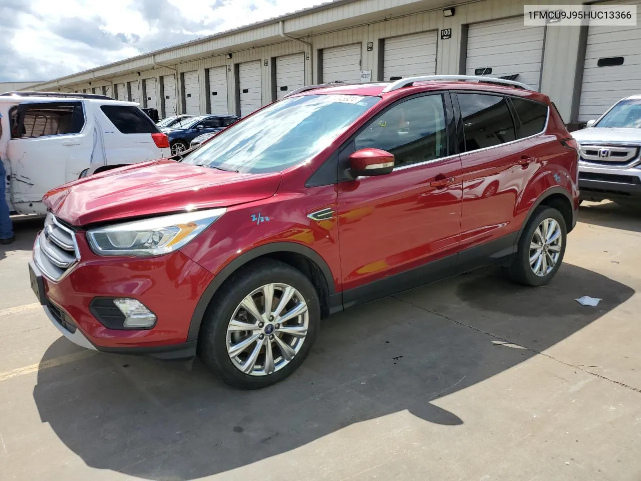 2017 Ford Escape Titanium VIN: 1FMCU9J95HUC13366 Lot: 61545924