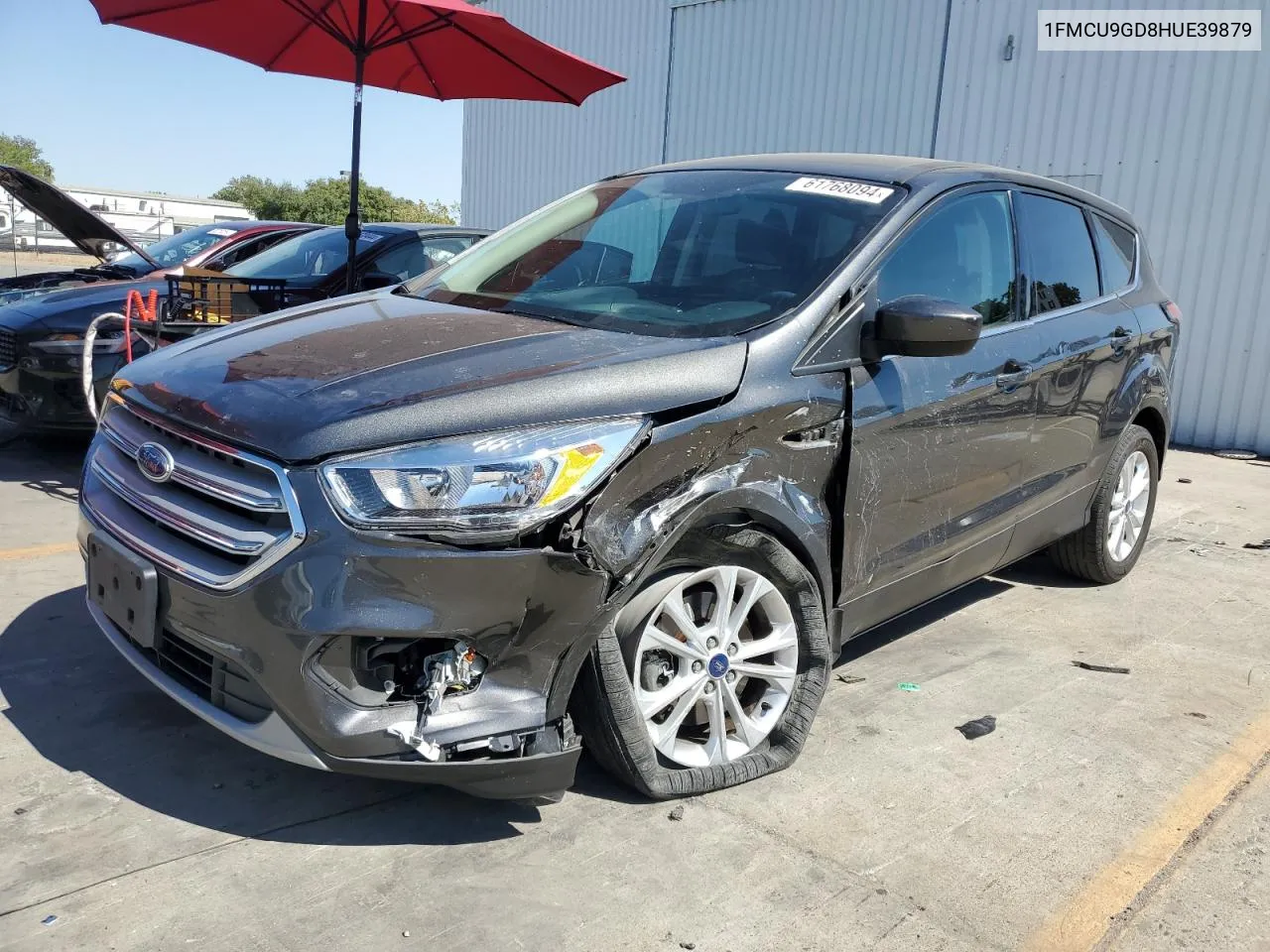 2017 Ford Escape Se VIN: 1FMCU9GD8HUE39879 Lot: 61768094