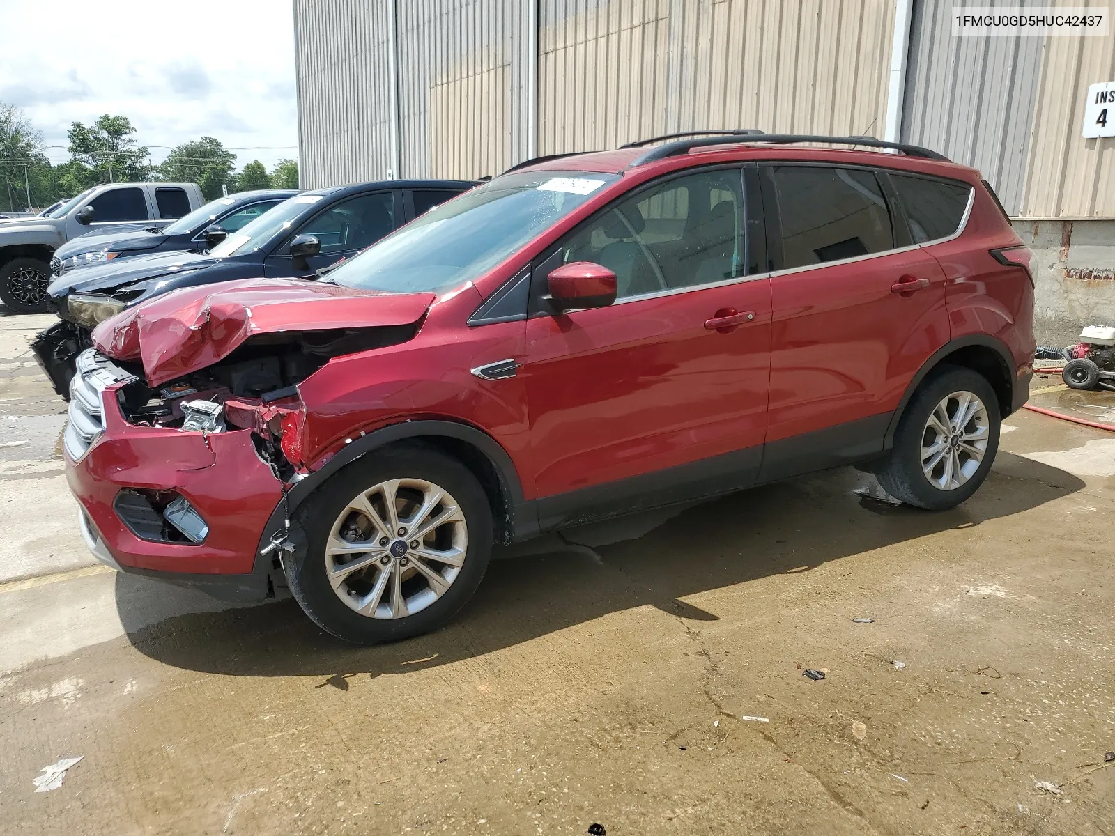 1FMCU0GD5HUC42437 2017 Ford Escape Se