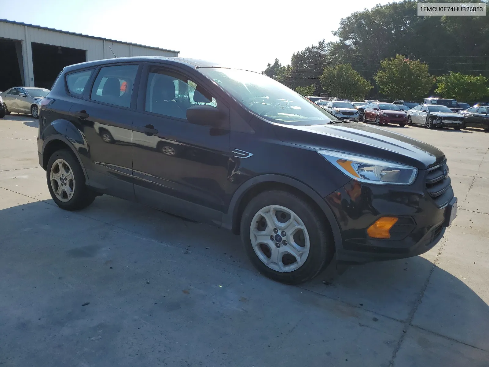 2017 Ford Escape S VIN: 1FMCU0F74HUB26853 Lot: 61902874