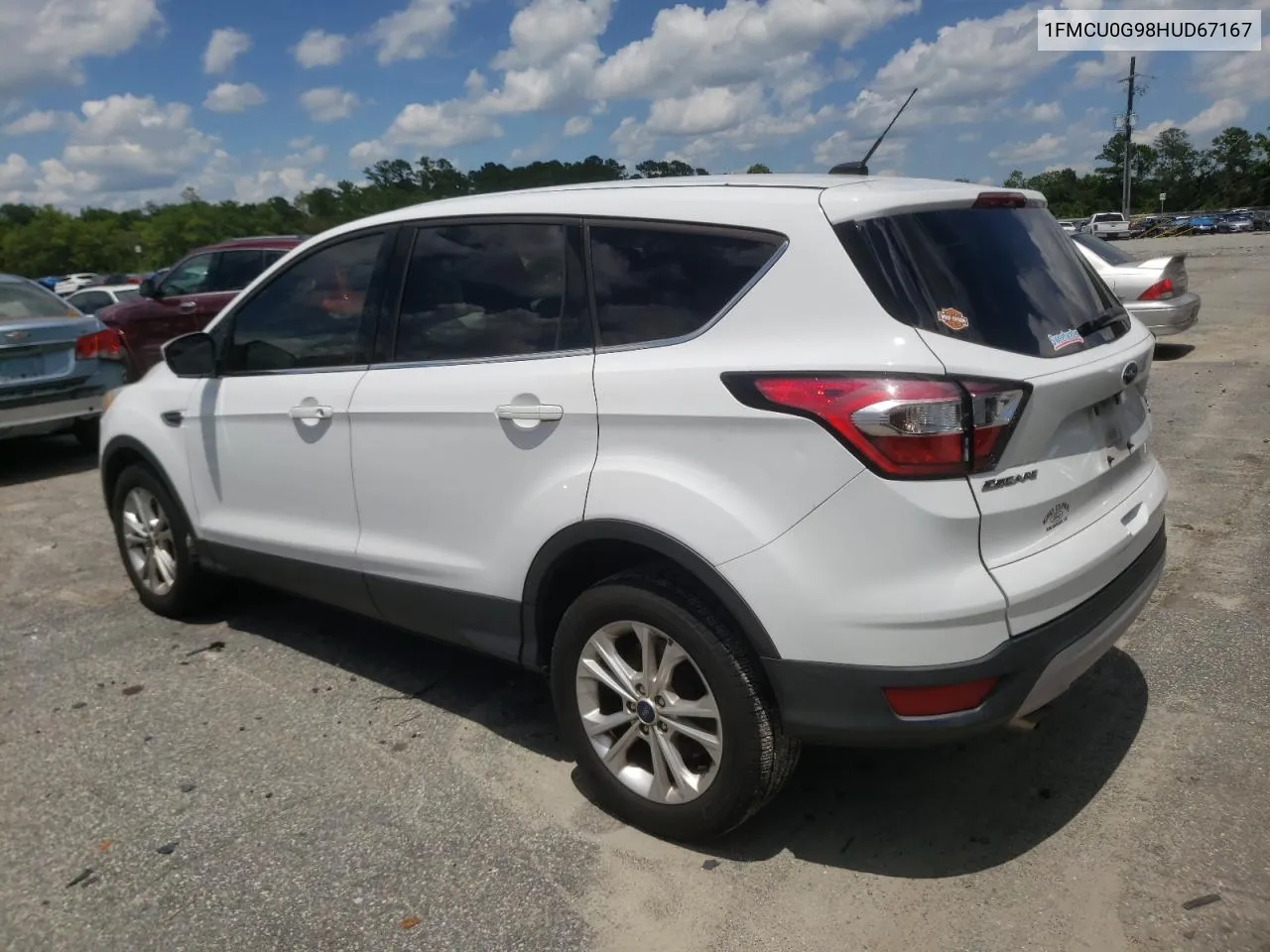 2017 Ford Escape Se VIN: 1FMCU0G98HUD67167 Lot: 62096844