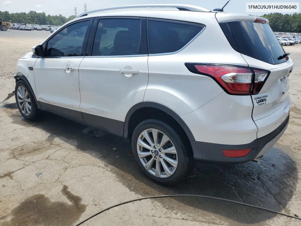 2017 Ford Escape Titanium VIN: 1FMCU9J91HUD96040 Lot: 62143824