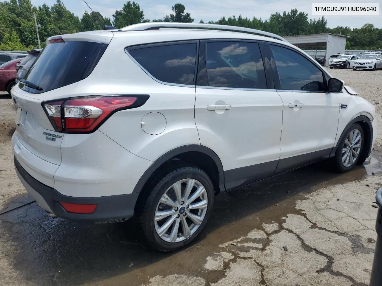 2017 Ford Escape Titanium VIN: 1FMCU9J91HUD96040 Lot: 62143824