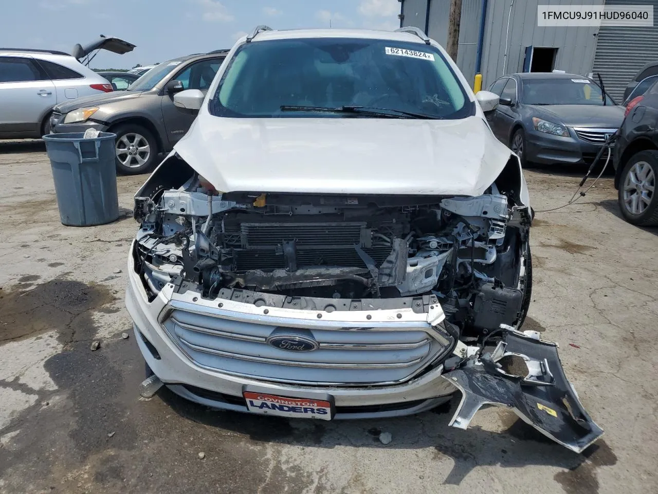 2017 Ford Escape Titanium VIN: 1FMCU9J91HUD96040 Lot: 62143824