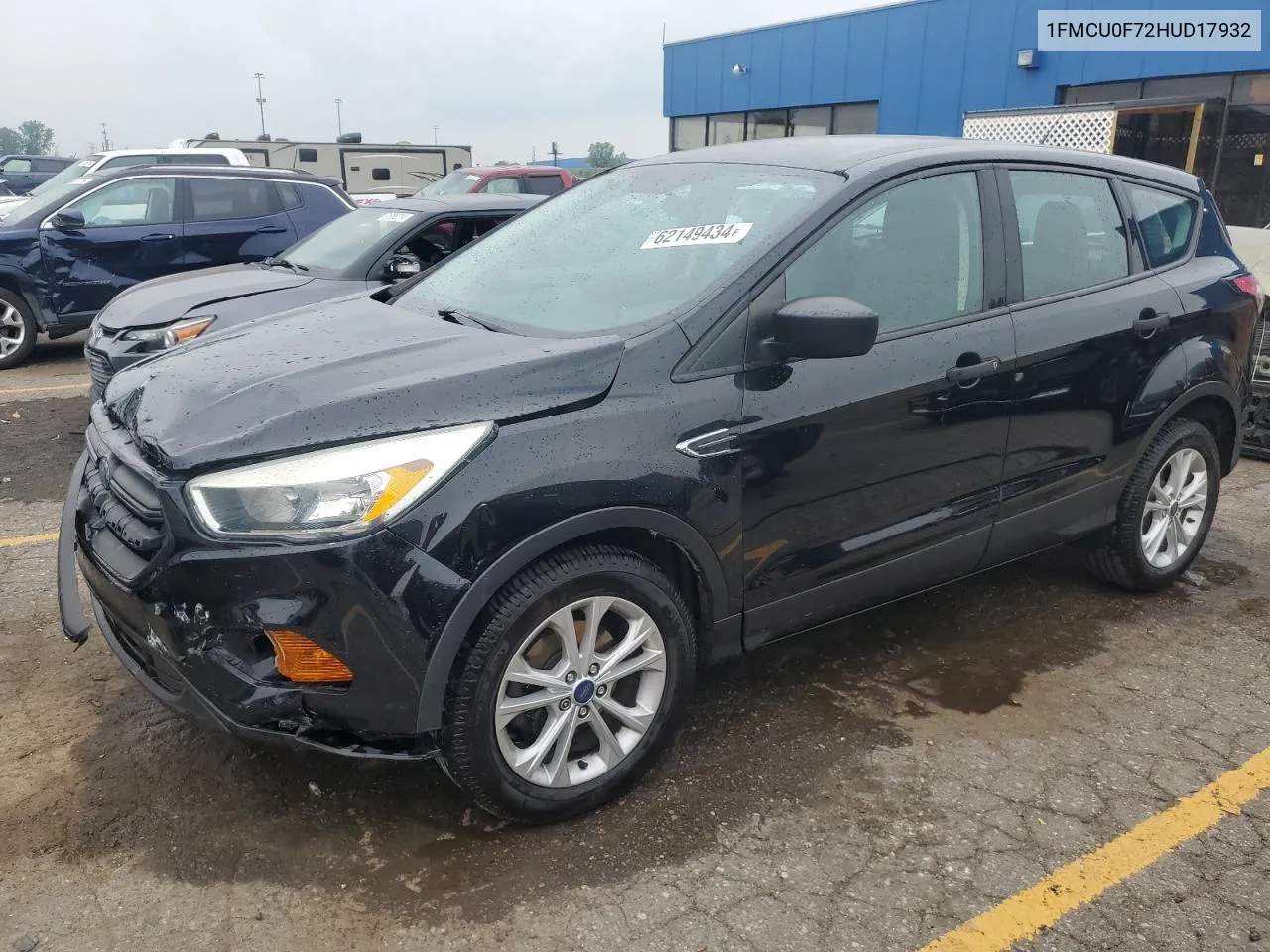 2017 Ford Escape S VIN: 1FMCU0F72HUD17932 Lot: 62149434