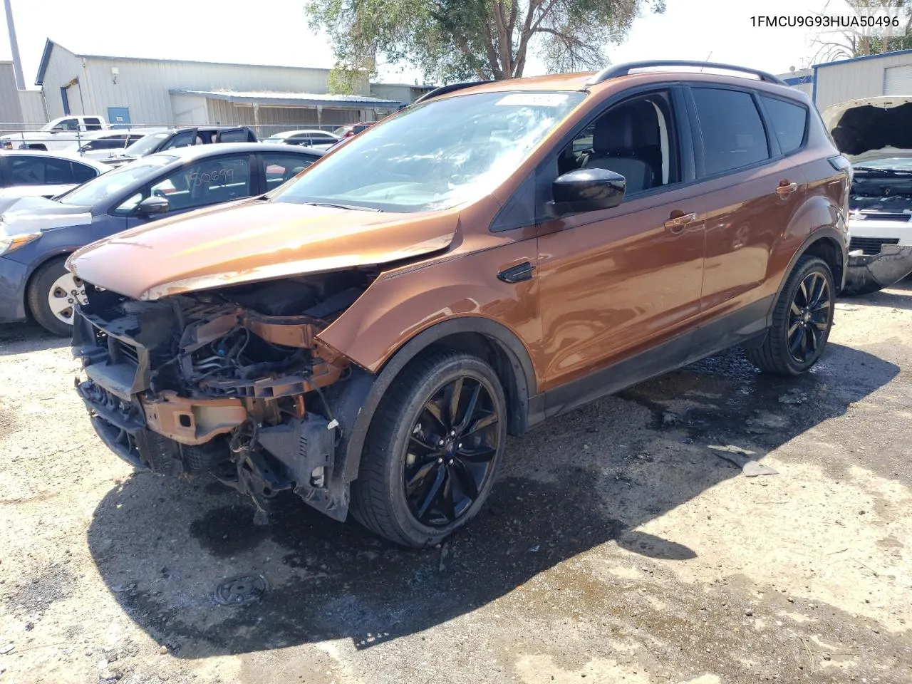 2017 Ford Escape Se VIN: 1FMCU9G93HUA50496 Lot: 62325624