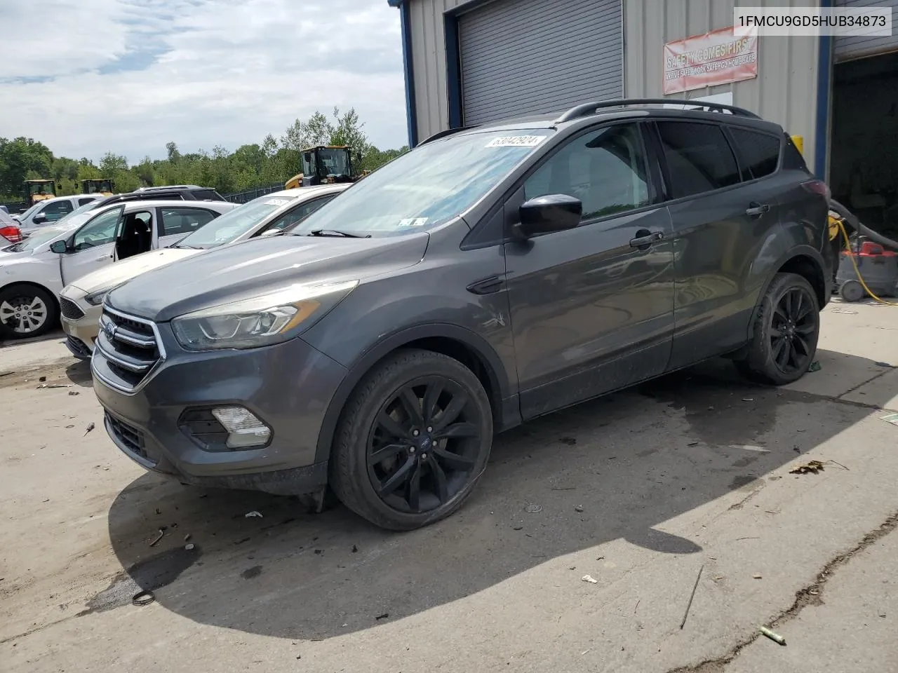 2017 Ford Escape Se VIN: 1FMCU9GD5HUB34873 Lot: 63042924