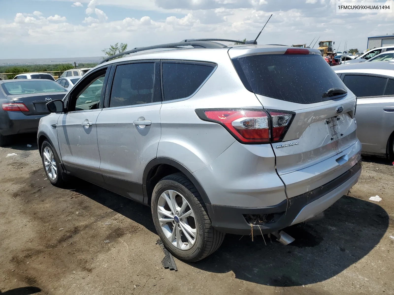 2017 Ford Escape Se VIN: 1FMCU9G9XHUA61494 Lot: 63405594