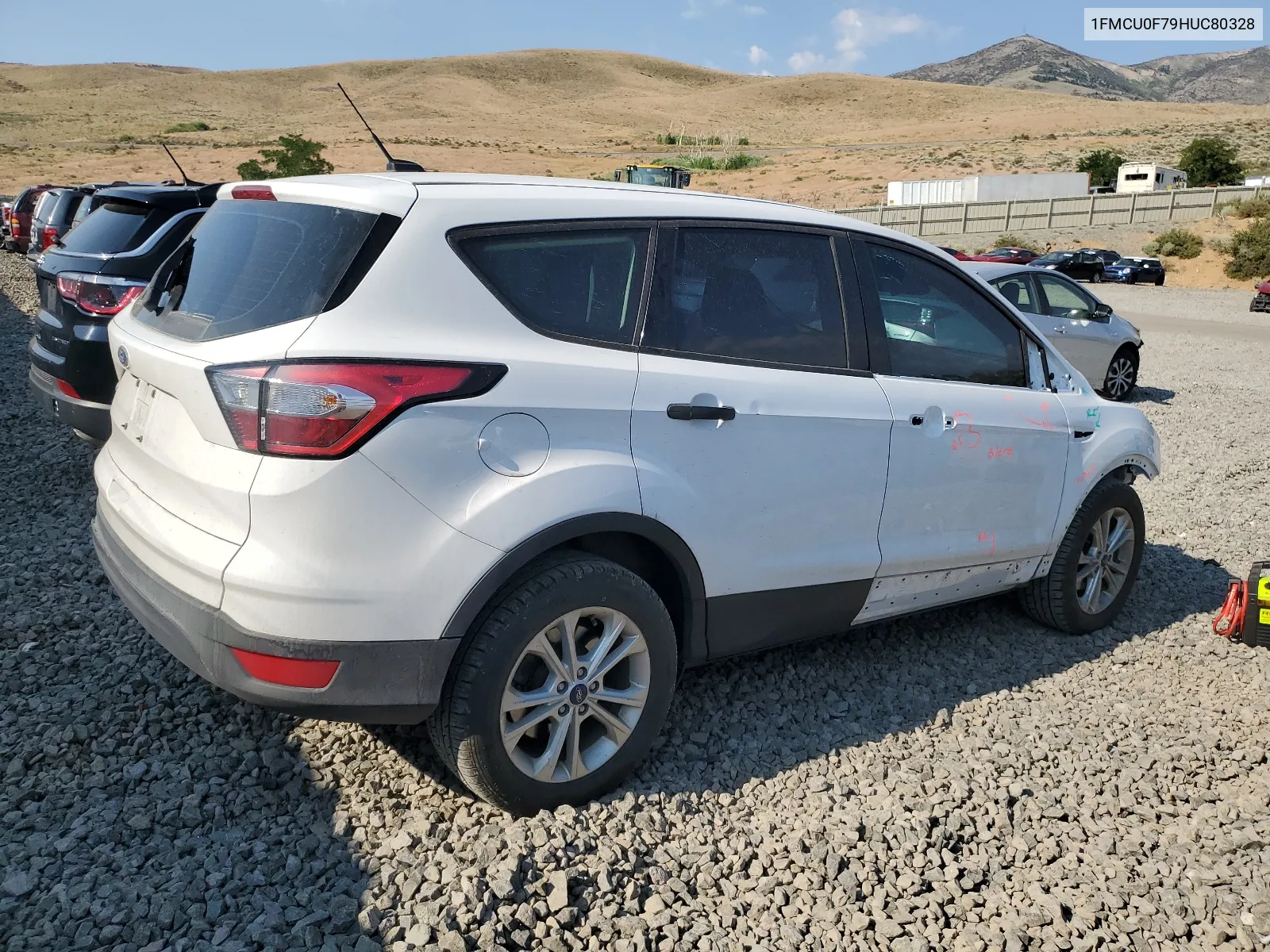 2017 Ford Escape S VIN: 1FMCU0F79HUC80328 Lot: 63496904