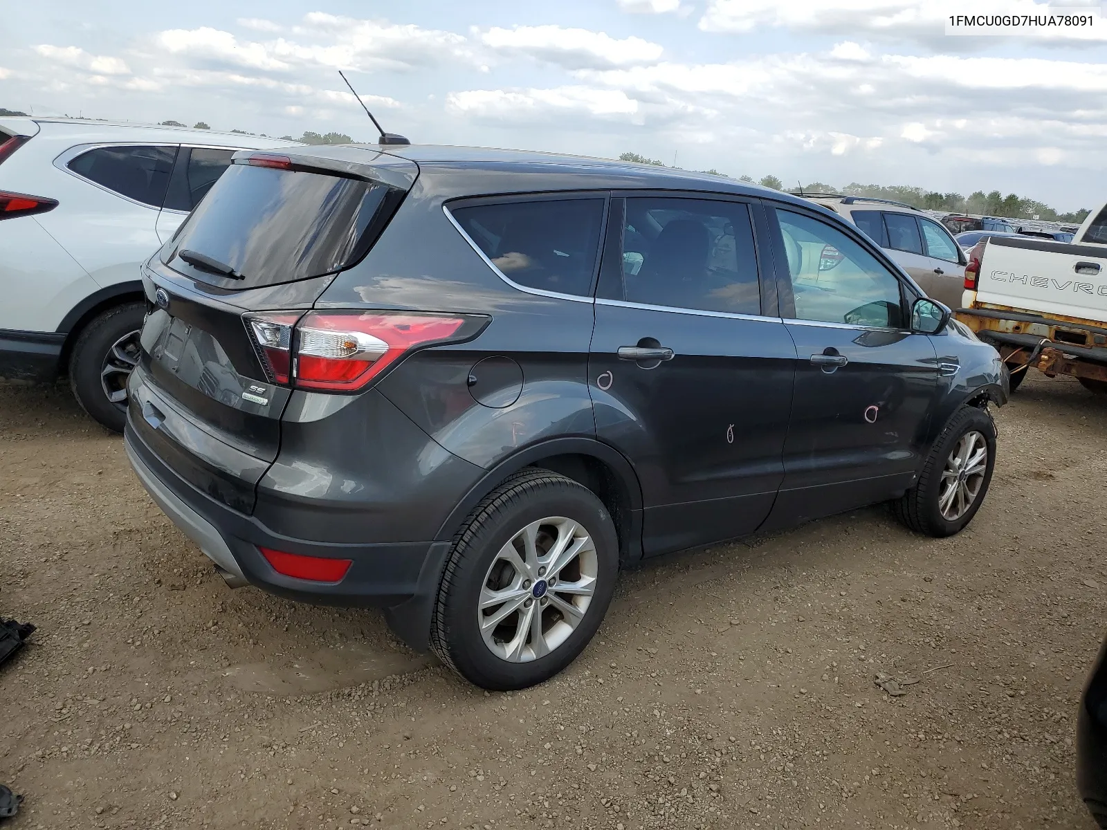 2017 Ford Escape Se VIN: 1FMCU0GD7HUA78091 Lot: 63551344