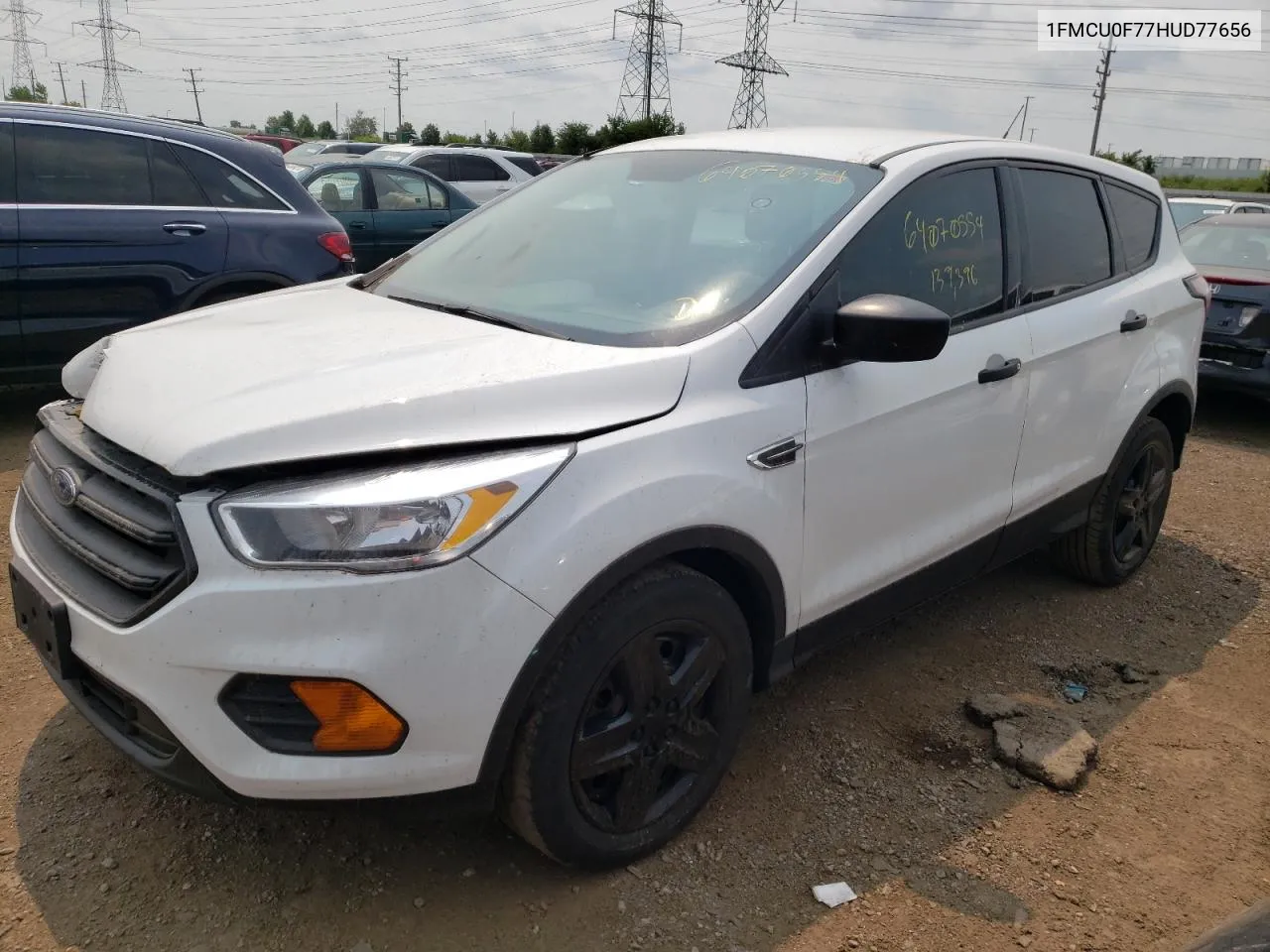 2017 Ford Escape S VIN: 1FMCU0F77HUD77656 Lot: 64070554