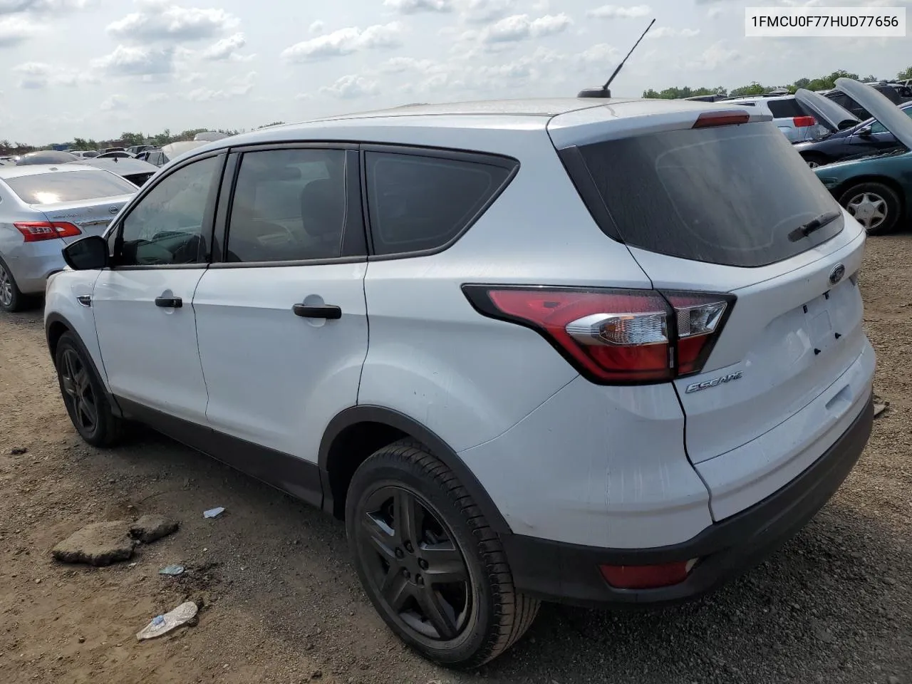 2017 Ford Escape S VIN: 1FMCU0F77HUD77656 Lot: 64070554