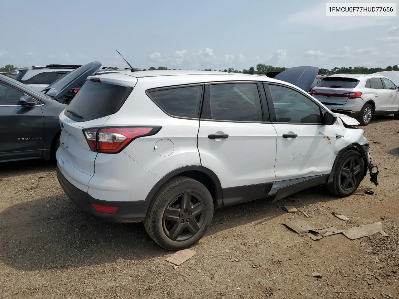 2017 Ford Escape S VIN: 1FMCU0F77HUD77656 Lot: 64070554