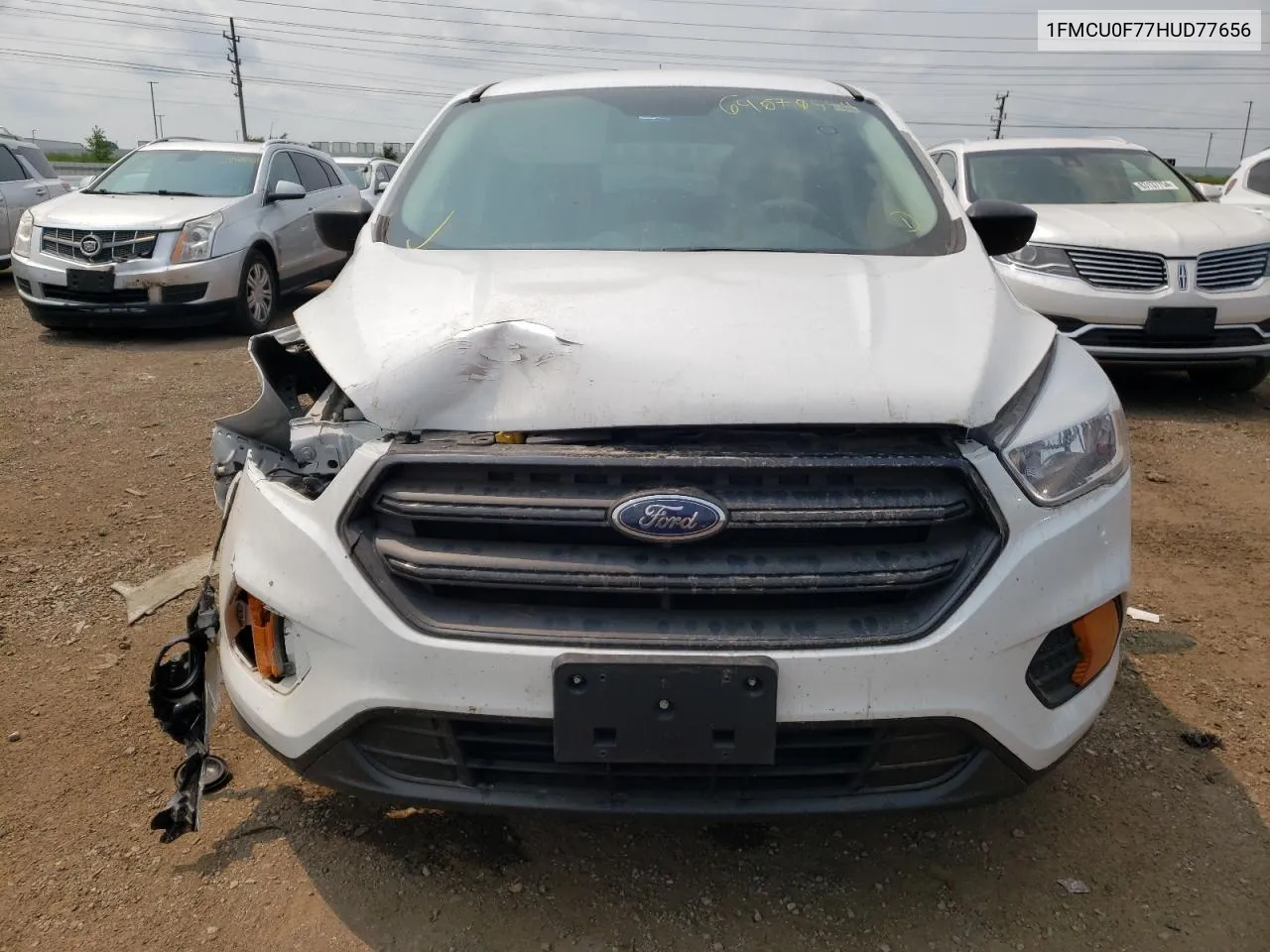 2017 Ford Escape S VIN: 1FMCU0F77HUD77656 Lot: 64070554