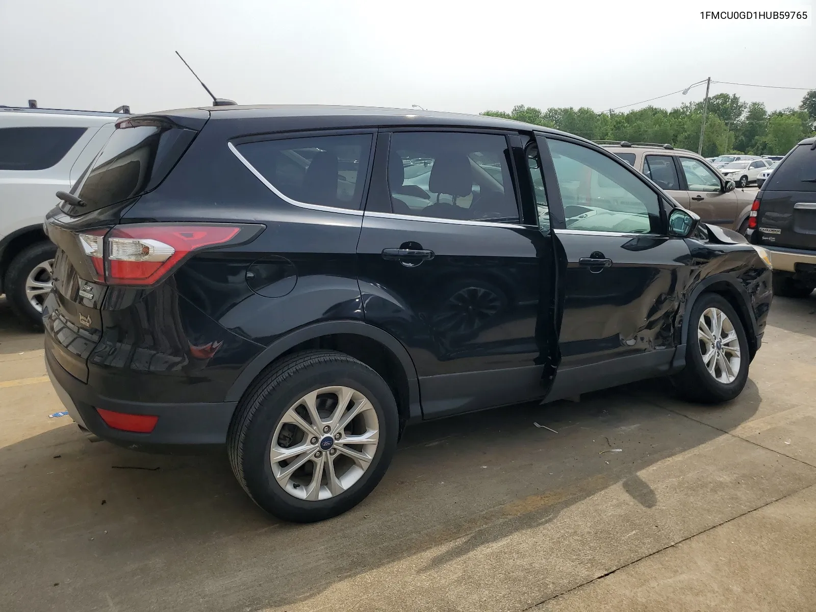 2017 Ford Escape Se VIN: 1FMCU0GD1HUB59765 Lot: 64362614