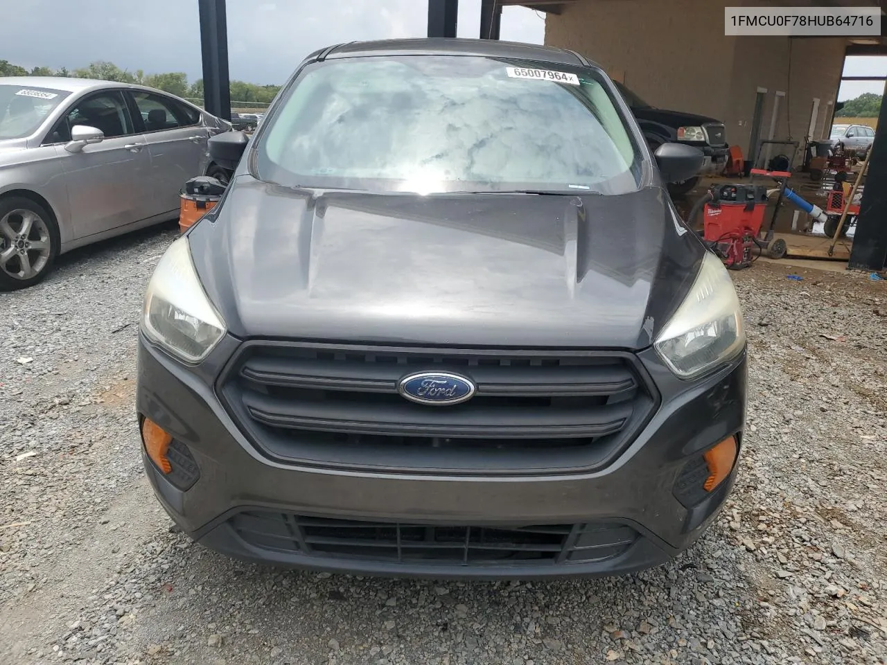 2017 Ford Escape S VIN: 1FMCU0F78HUB64716 Lot: 65007964